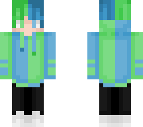 boy green blue