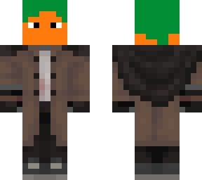 carrot coat trench