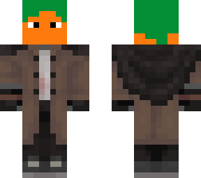 carrot coat trench