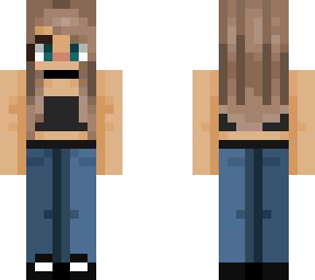 cute minecraft girl