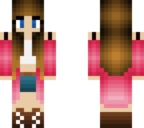 cute ombr farm girl/my first skin