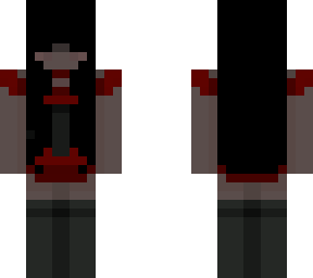 dark egirl red dress