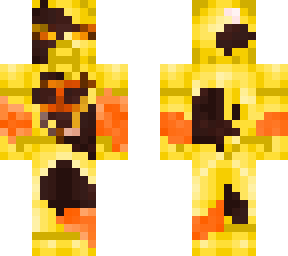 demon infected yellow steve