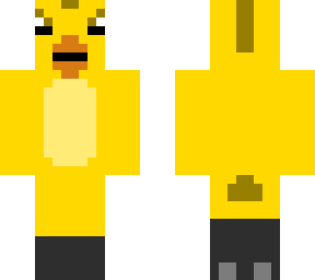 duck in shoes (with mohawk)