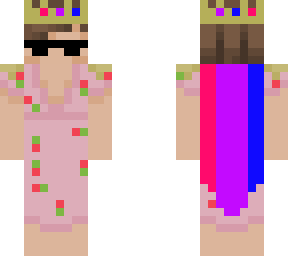 eret strawberry dress bi flag