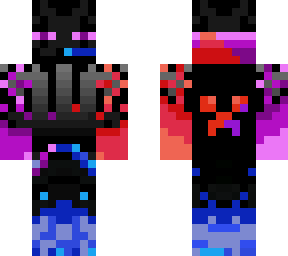 gaming enderman multicolored