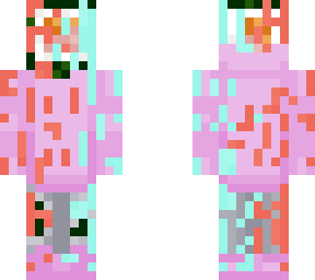 glitched sushi with hoodie