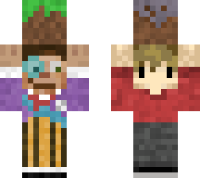grass vs. mycelium (i want to clarify, this is a spinoff of davudmadal30's skin)