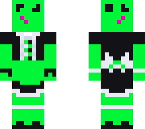 green maid going through emotions