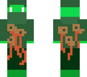 green man at war
