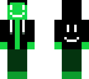 green man in black jacket