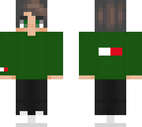 green shirt boy