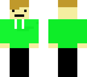 guy with green hoodie