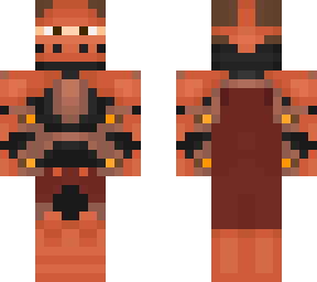 half mask copper knight