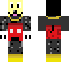 micky mouse with a chain