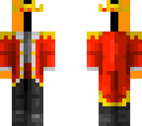 orange and white king