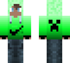 other version of gamer boy in green hoodie