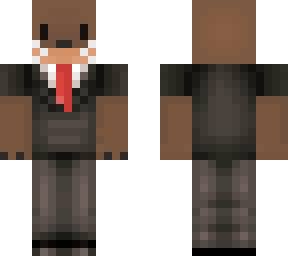 otter in a tuxedo t-shirt