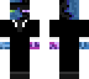 phantom enderman in black
