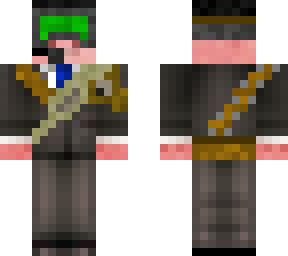 pig security guard (my first skin so please don't judge))