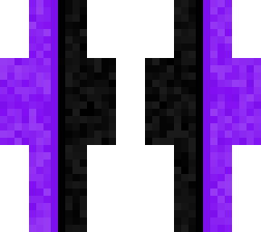 purple and black