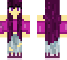 purple girl