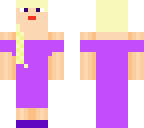 purple girl