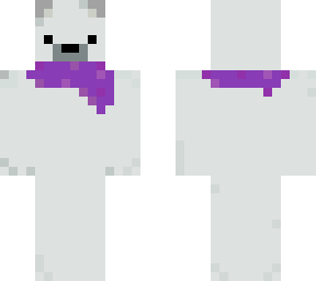 purple polar bear