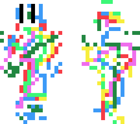 rainbow glitch
