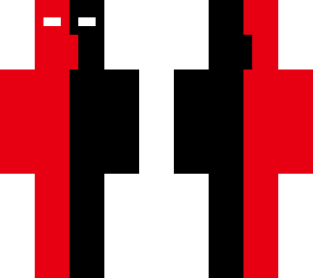 red and black