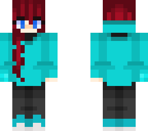 red and cyan