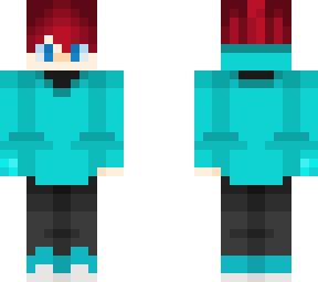 red and cyan
