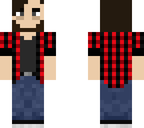 red flannel and beard
