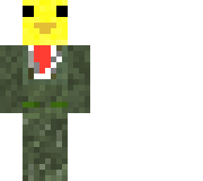 scuffed duck suit