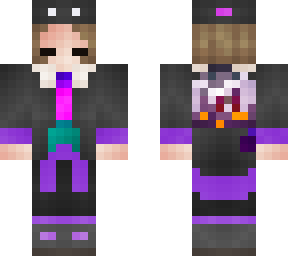 skye from fortnite (shadow version, with dark bag)