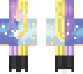 sun and moon girl(collab with catsarebest)
