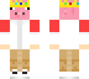 technoblade  in tommyinnit skin