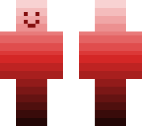 the red sunset