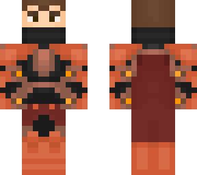 unmasked copper knight