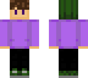 wibur soot purple shirt and green