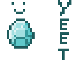 yeet diamond minecraft