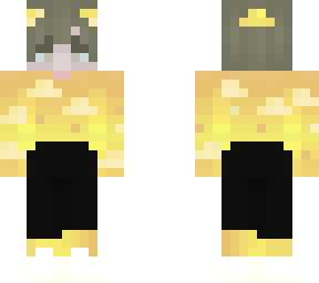 yellow cloud boy yes