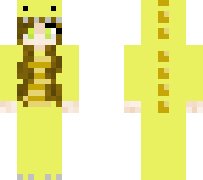 yellow dino girl