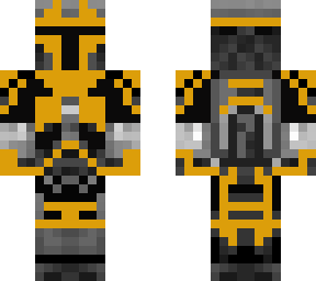 yellow mandalorian