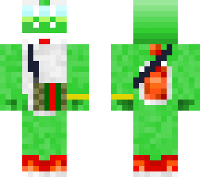 Yoshi With Drip Minecraft Skin