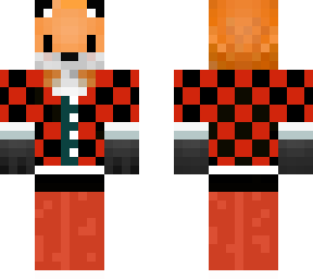 better fox in red shirt