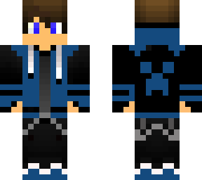 blue gamer dude