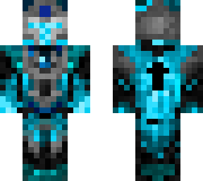 blue knight that can put off mask