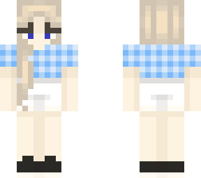 blue plaid