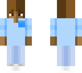 boy in blue t shirt